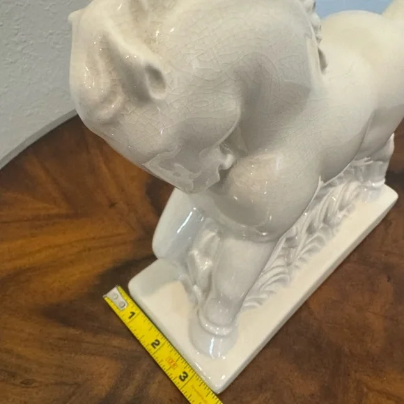 1930’s Villeroy & Boch Art Deco Ceramic Stallion Made In Germany  9” - Picture 10 of 10